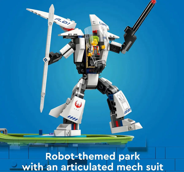 Robot World Roller Coaster Park Blocks (986 Pcs)