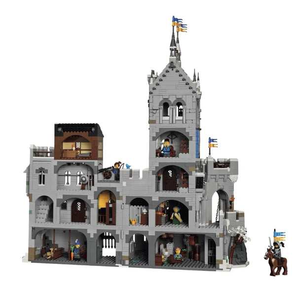 Winter Siege Mountain Fortress Building Set (3995 Pcs)