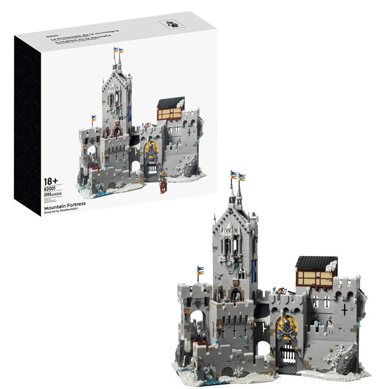 Winter Siege Mountain Fortress Building Set (3995 Pcs)