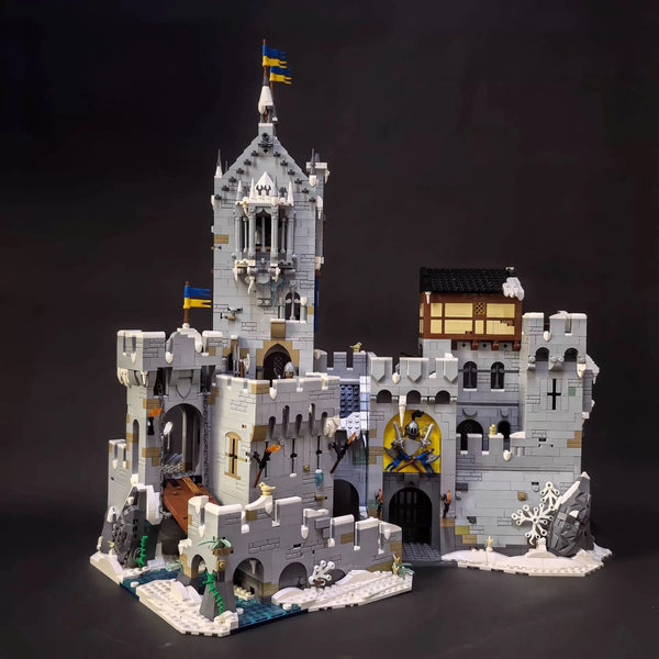Winter Siege Mountain Fortress Building Set (3995 Pcs)