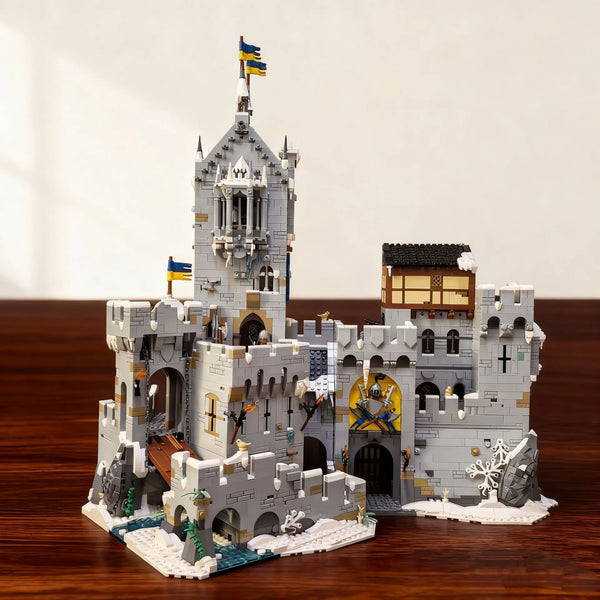 Winter Siege Mountain Fortress Building Set (3995 Pcs)