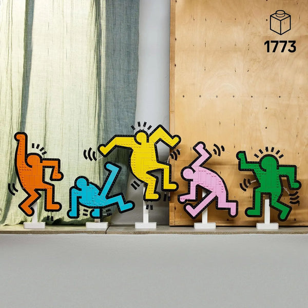 Keith Haring Dancing Figures Art Building Set (1773 Pcs)