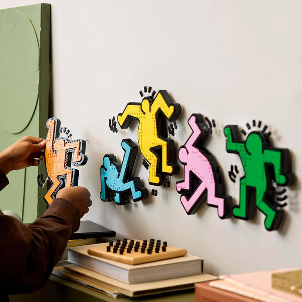 Keith Haring Dancing Figures Art Building Set (1773 Pcs)