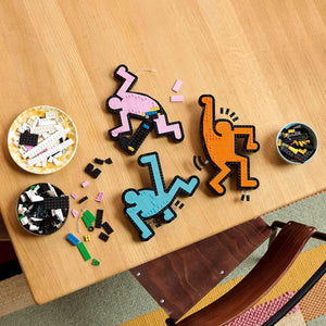Keith Haring Dancing Figures Art Building Set (1773 Pcs)