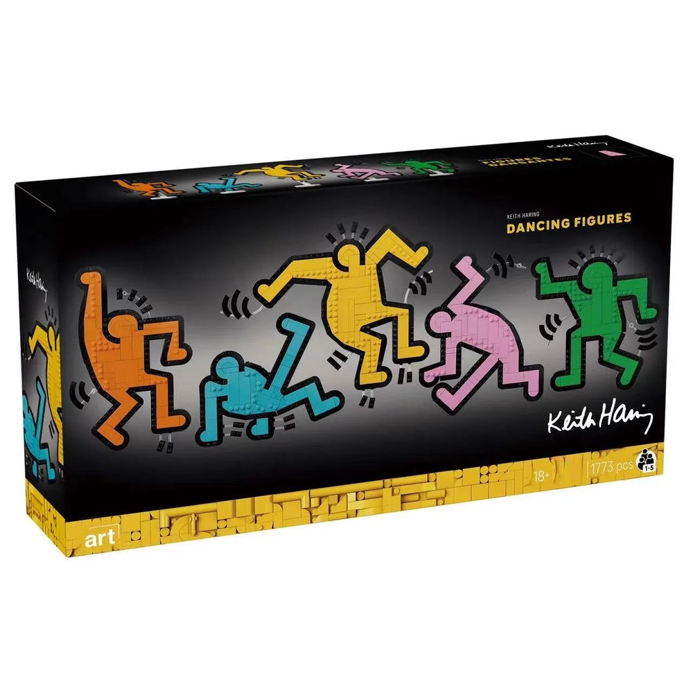 Keith Haring Dancing Figures Art Building Set (1773 Pcs)