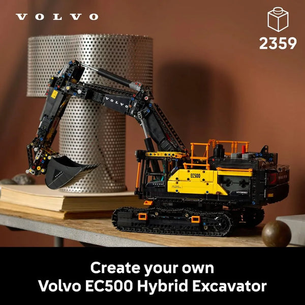 Technic Volvo EC500 Hybrid Excavator Building Set (2359 Pcs)