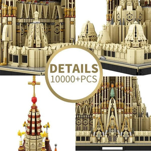 Sagrada Familia Architecture Building Blocks (10000+ Pcs)