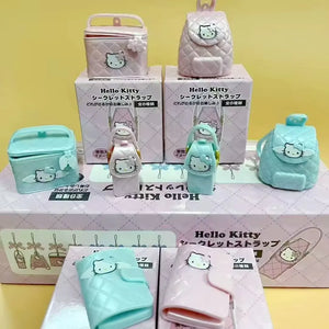 Hello Kitty Quilted Miniature Makeup Bag (Set of 8)