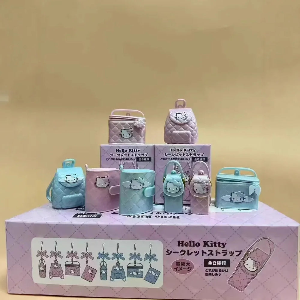 Hello Kitty Quilted Miniature Makeup Bag (Set of 8)