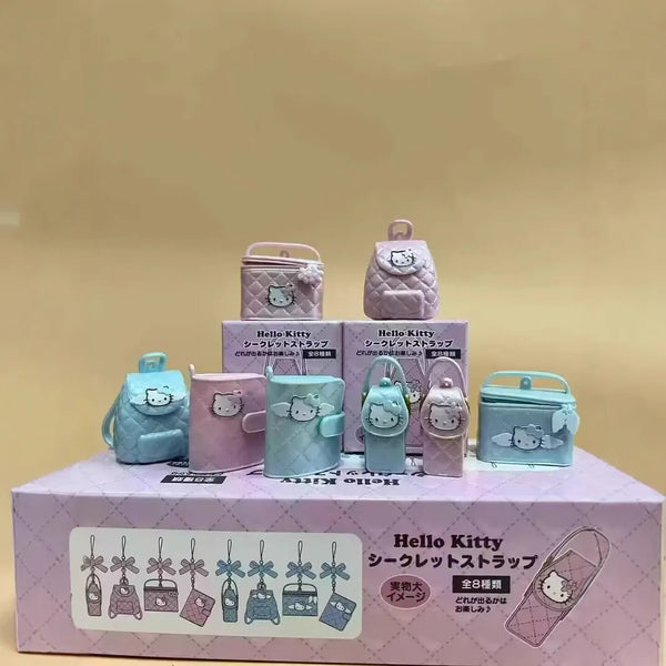 Hello Kitty Quilted Miniature Makeup Bag (Set of 8)