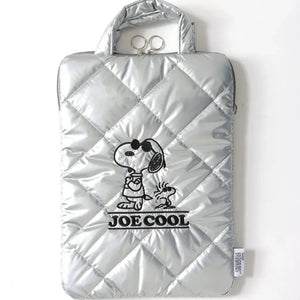 Peanuts Snoopy Quilted Puffy Laptop Tote