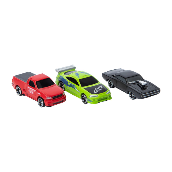 JT Fast & Furious Nano Diecast Vehicle (Set of 3)