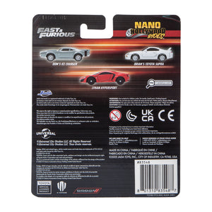 JT Fast & Furious Nano Diecast Vehicle (Set of 3)