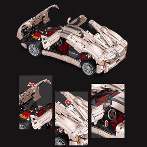 Jie Star Pagani Utopia JJ9210 Blocks (3428 Pcs)