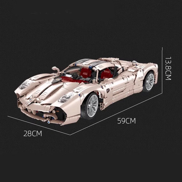 Jie Star Pagani Utopia JJ9210 Blocks (3428 Pcs)