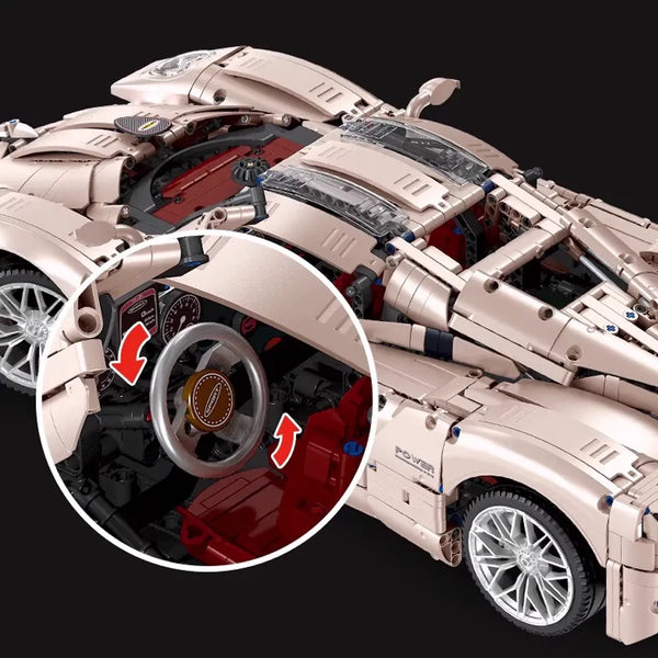 Jie Star Pagani Utopia JJ9210 Blocks (3428 Pcs)