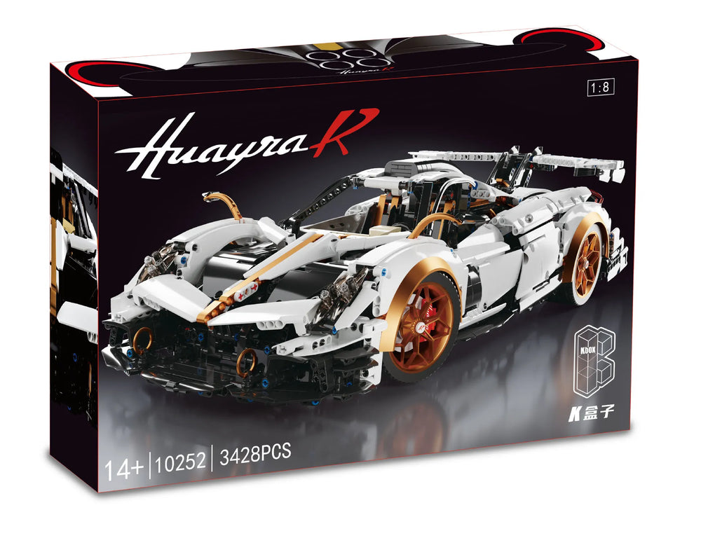 KBOX Pagani Huayra R Building Blocks (3428 Pcs)