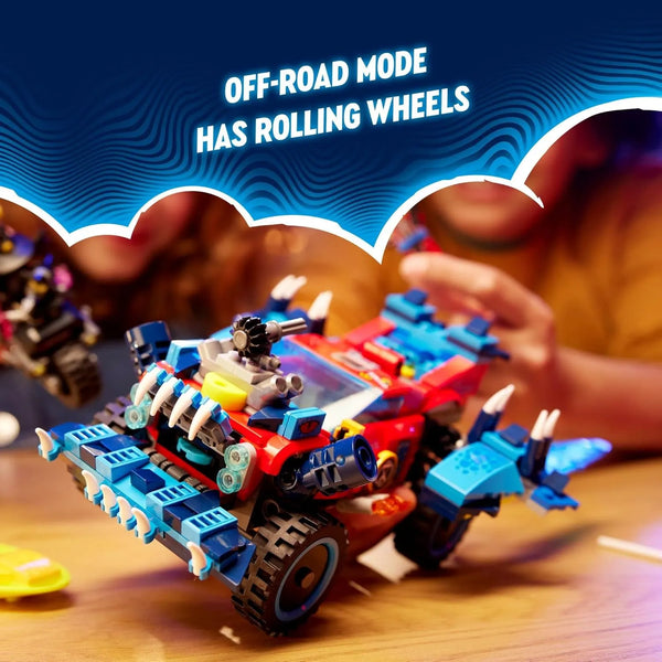 DREAMZzz Crocodile Car 71458 Building Set (494 Pcs)