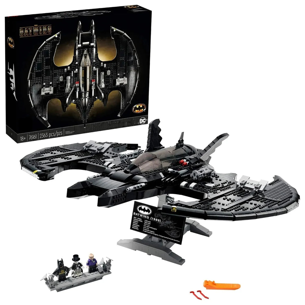 DC Batman 1989 Batwing 76161 Building Kit (2363 Pcs)