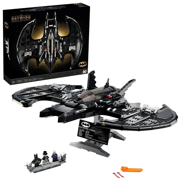 DC Batman 1989 Batwing 76161 Building Kit (2363 Pcs)