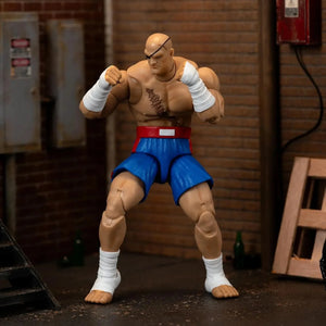 Jada Street Fighter II Sagat Action Figure (20 cm)
