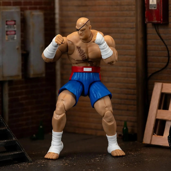 Jada Street Fighter II Sagat Action Figure (20 cm)