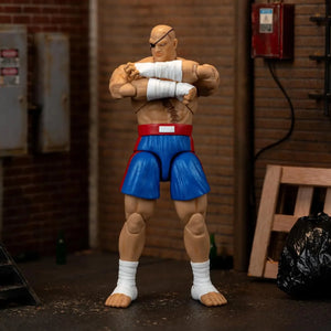 Jada Street Fighter II Sagat Action Figure (20 cm)
