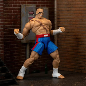 Jada Street Fighter II Sagat Action Figure (20 cm)