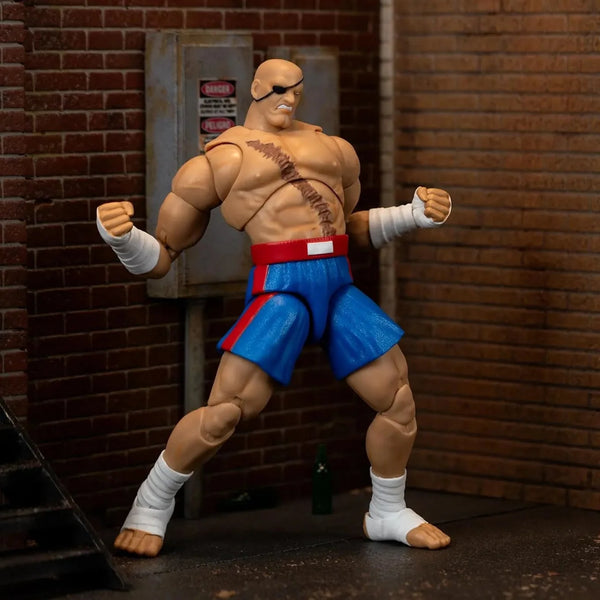 Jada Street Fighter II Sagat Action Figure (20 cm)