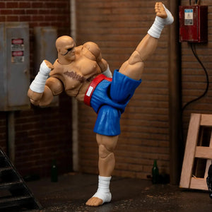 Jada Street Fighter II Sagat Action Figure (20 cm)