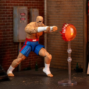 Jada Street Fighter II Sagat Action Figure (20 cm)