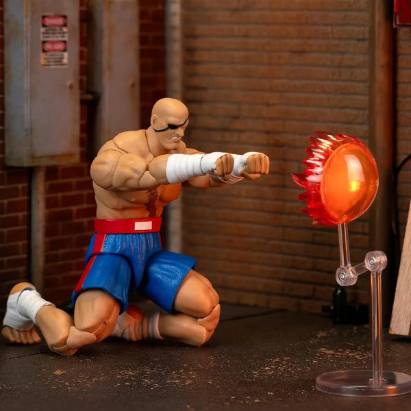 Jada Street Fighter II Sagat Action Figure (20 cm)