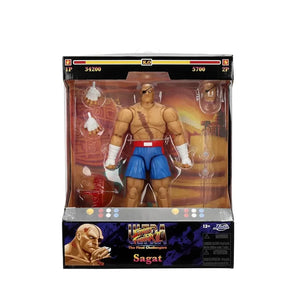 Jada Street Fighter II Sagat Action Figure (20 cm)