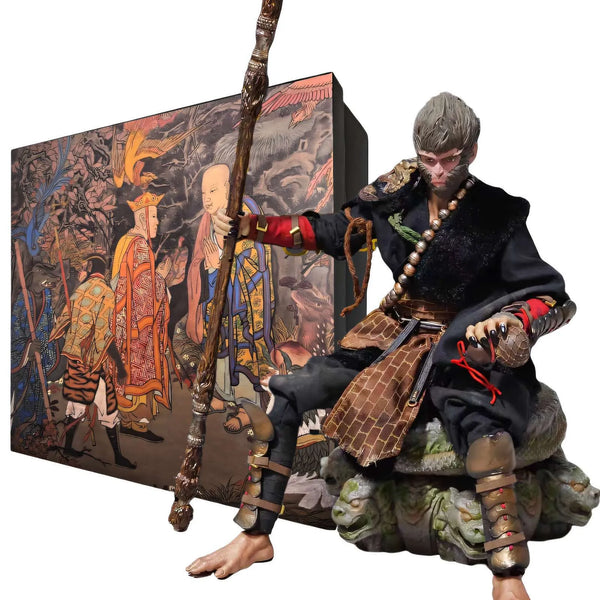 Black Myth Wukong Monkey King Mythical Warrior Statue (30 cm)