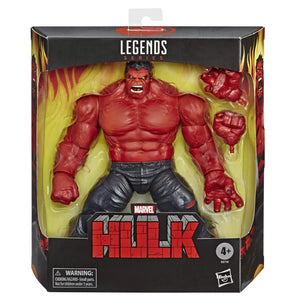 Marvel Red Hulk Comic Action Figure (21 cm)