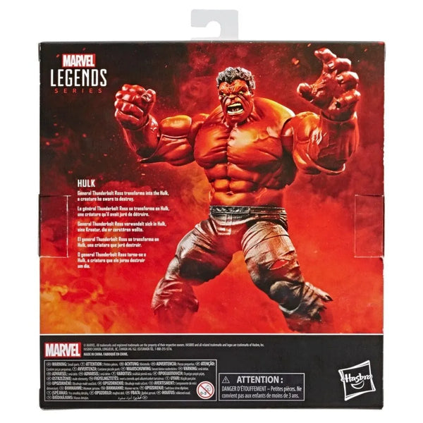 Marvel Red Hulk Comic Action Figure (21 cm)