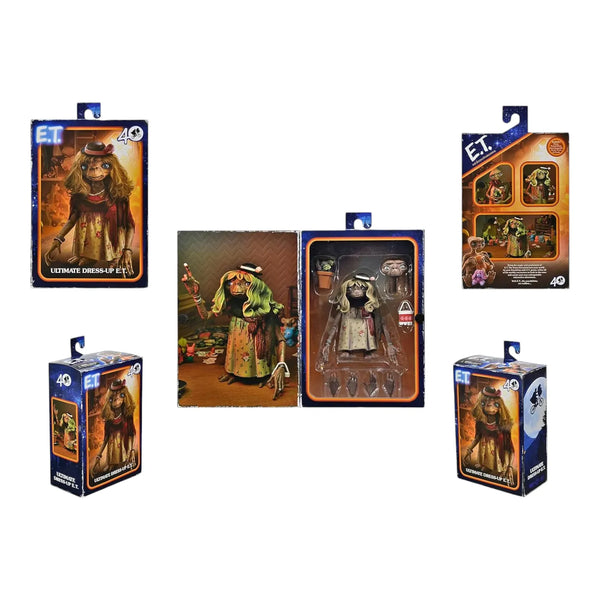 NECA E.T. 40th Anniversary Dress Up Action Figure (18 cm)