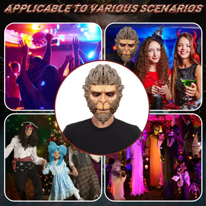 Black Myth Wukong Latex Cosplay Mask