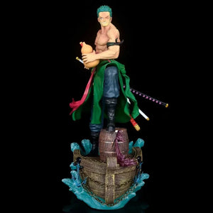 One Piece Roronoa Zoro Pirate Hunter Figurine (37 cm)