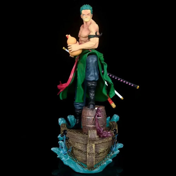 One Piece Roronoa Zoro Pirate Hunter Figurine (37 cm)