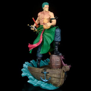 One Piece Roronoa Zoro Pirate Hunter Figurine (37 cm)