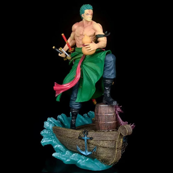 One Piece Roronoa Zoro Pirate Hunter Figurine (37 cm)