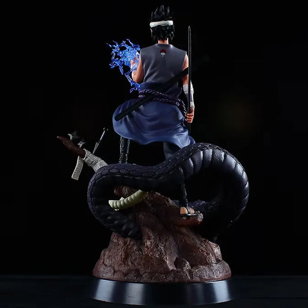 Naruto Shippuden BWS Style Sasuke Uchiha Figure (32 cm)