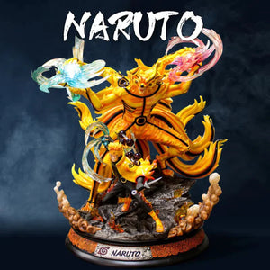 Naruto Uzumaki Kurama Avatar LED Statue (35 cm)