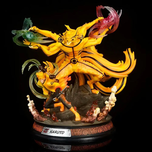 Naruto Uzumaki Kurama Avatar LED Statue (35 cm)