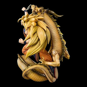 SHF DBZ Super Saiyan 3 Son Goku Dragon Fist Figure (21 cm)