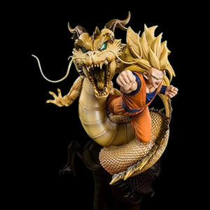 SHF DBZ Super Saiyan 3 Son Goku Dragon Fist Figure (21 cm)