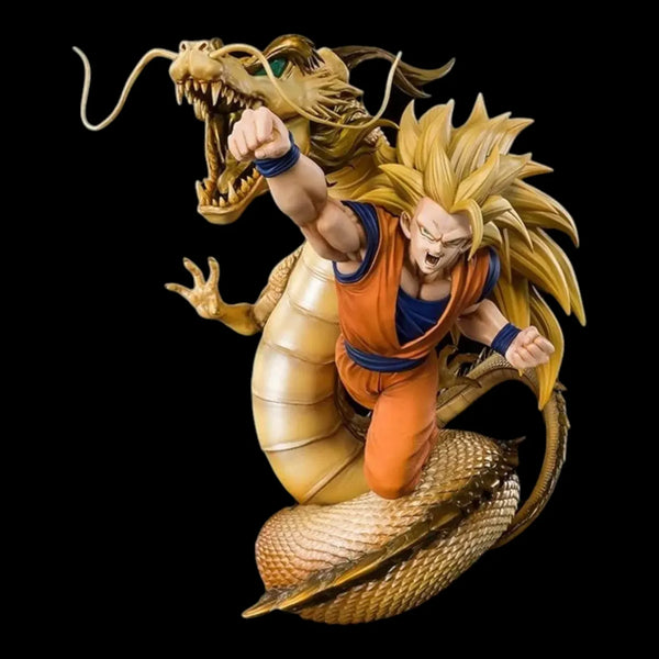 SHF DBZ Super Saiyan 3 Son Goku Dragon Fist Figure (21 cm)