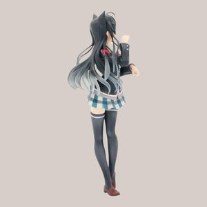 Yukino Yukinoshita Cat Ear Uniform Figure (20 cm)