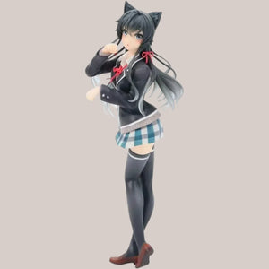 Yukino Yukinoshita Cat Ear Uniform Figure (20 cm)
